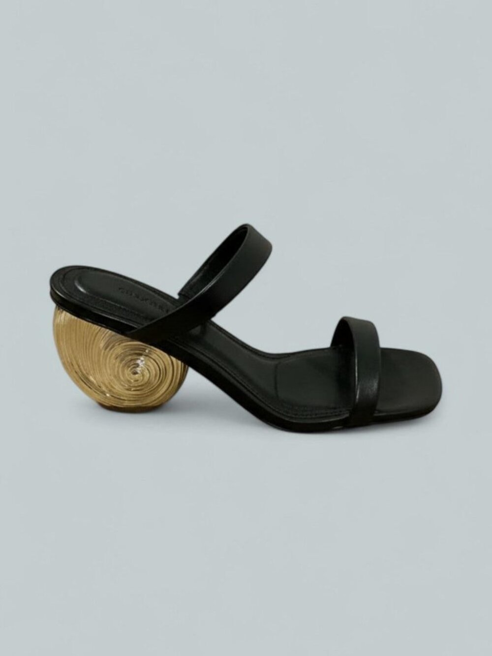 Women's Marion Embellished Heel Slides - Black/Gold